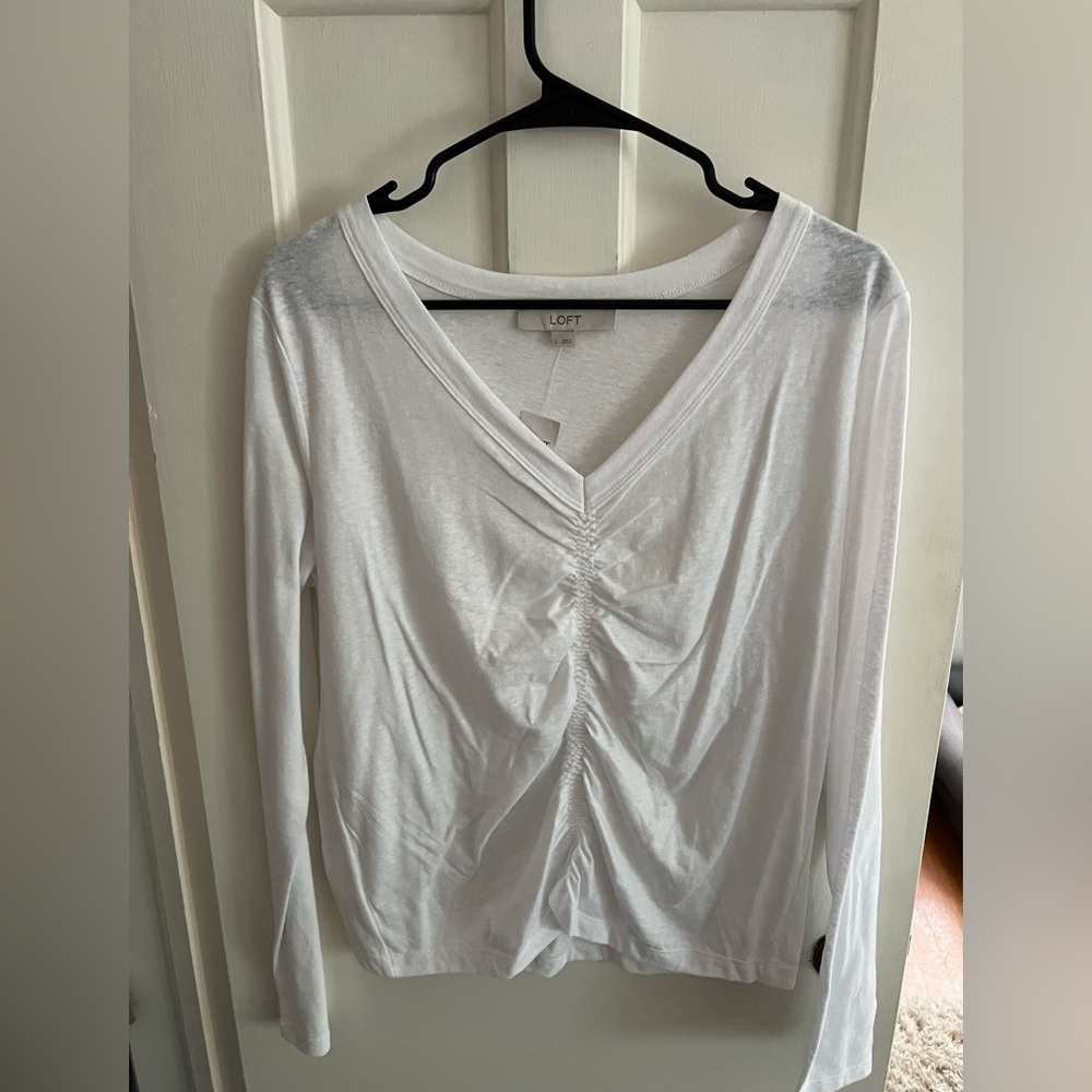 NWT LOFT Long-Sleeved Shirt
